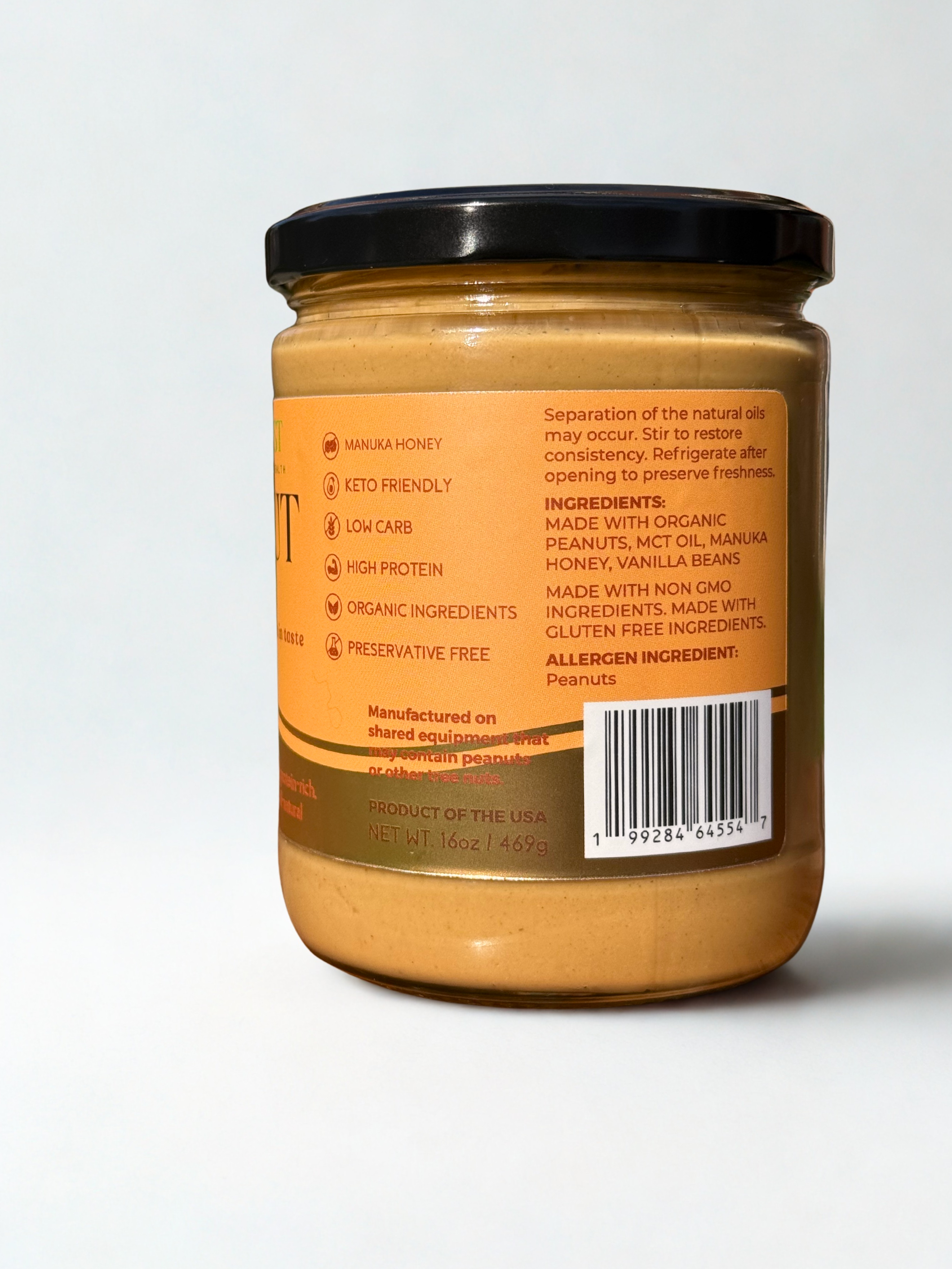 Manuka Honey Peanut Butter