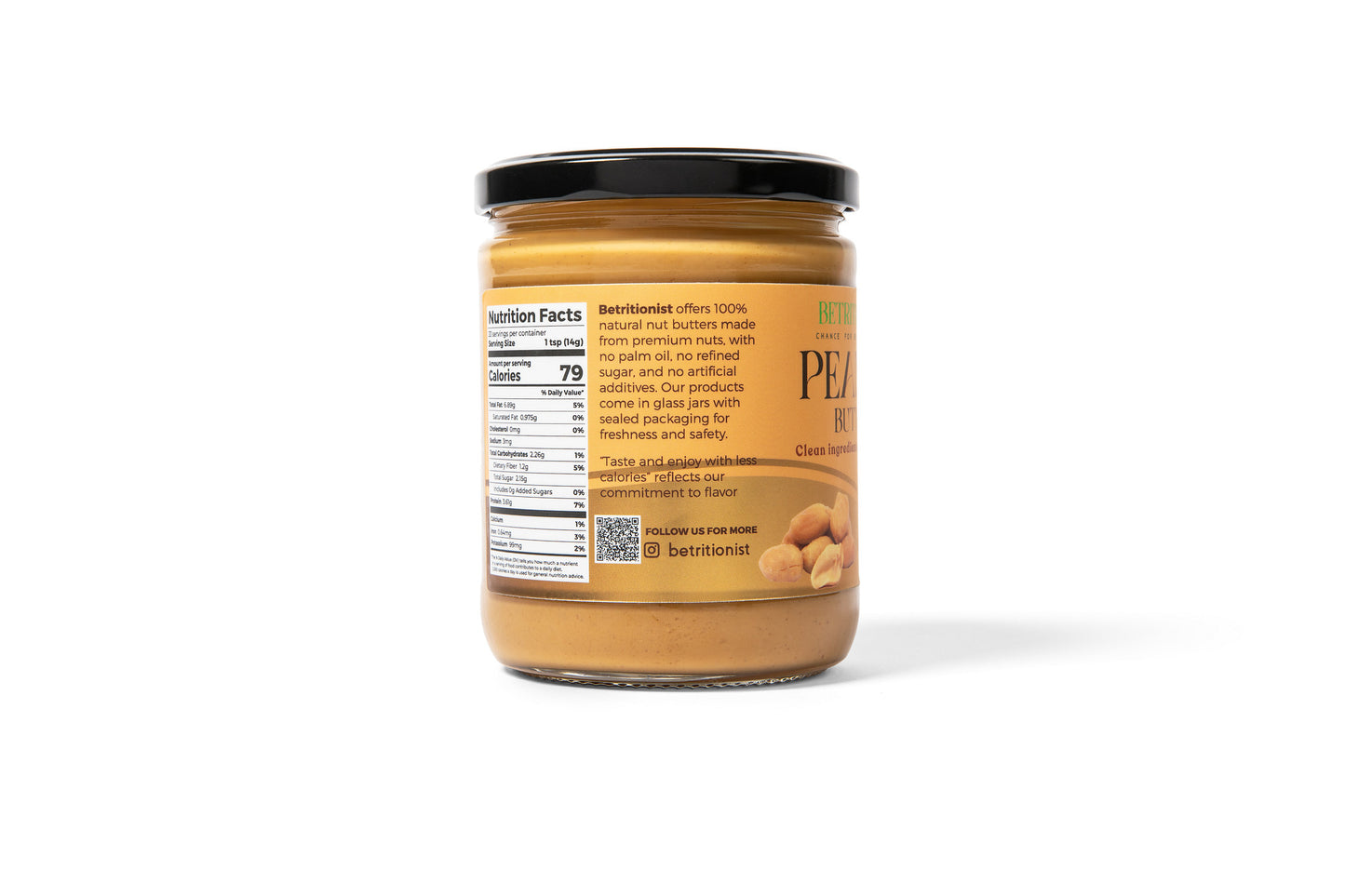 Creamy Peanut Butter with Monk fruit