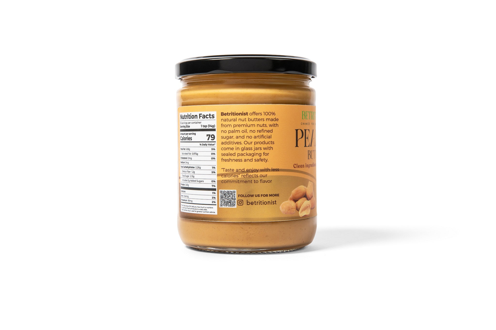 Creamy Peanut Butter with Monk fruit