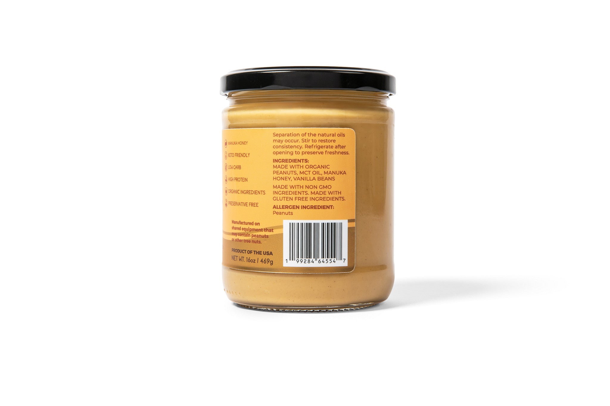 Manuka Honey Peanut Butter